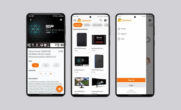 eCommerce App screenshot