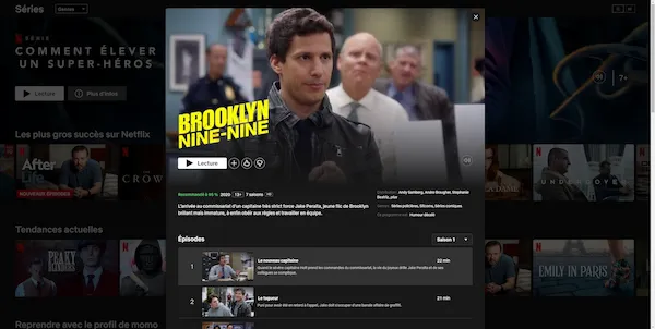Netflix UI Clone screenshot